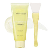 BRING GREEN Super Lemon Glutathione Sleeping Pack Set - 100ml + Brush